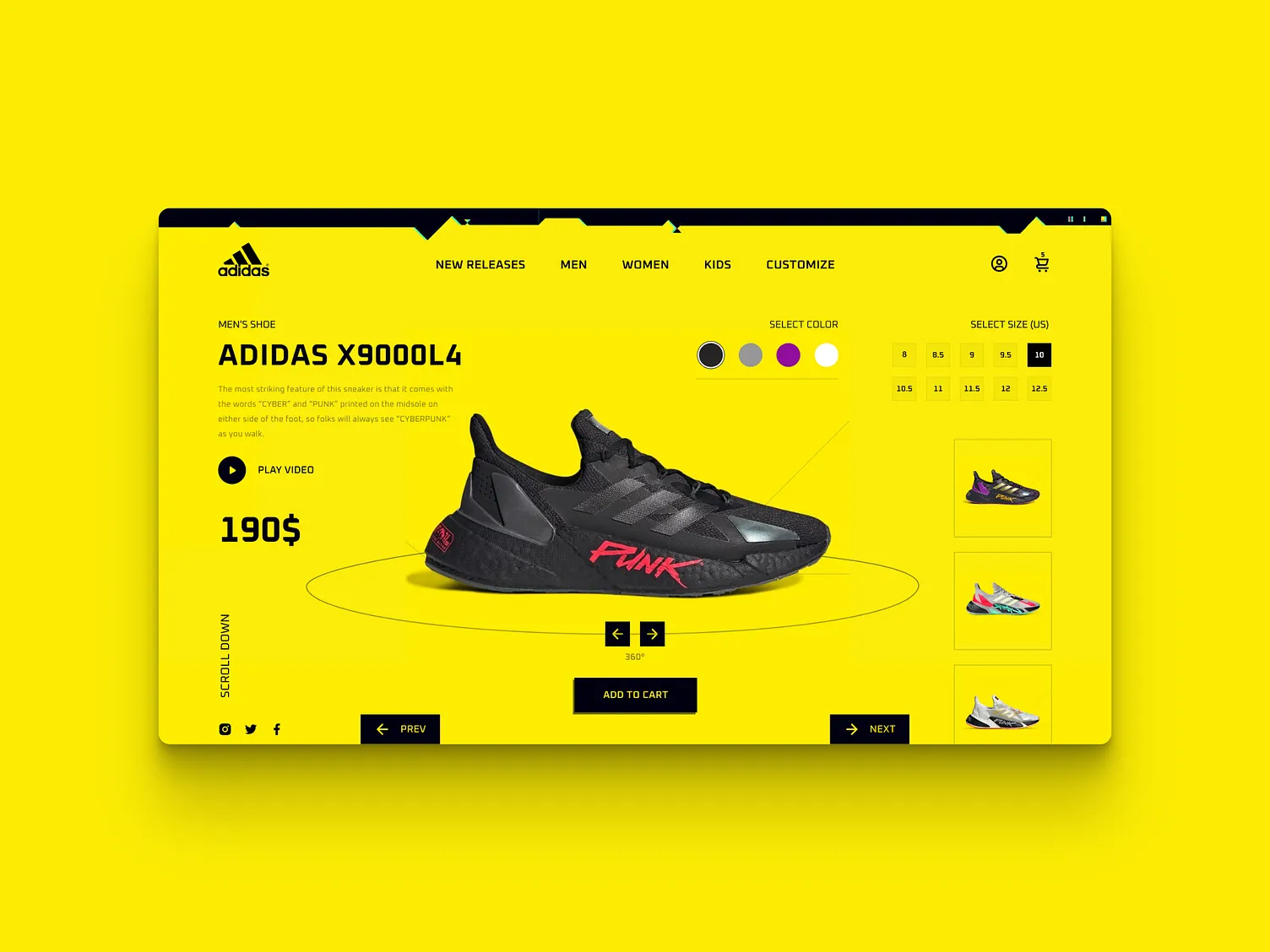 shoe website